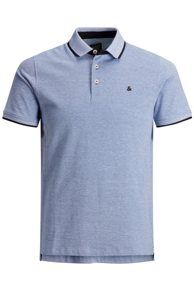 JJEPAULOS POLO SS 2PK MP 12191216 Bright Cobalt/White